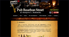 Desktop Screenshot of bourbonstreet.pl